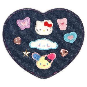 サンリオキャラクターズ 折りたたみミラー ハート形