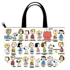 スヌーピー PEANUTS 保冷保温ミニトート スヌーピー 整列の商品画像