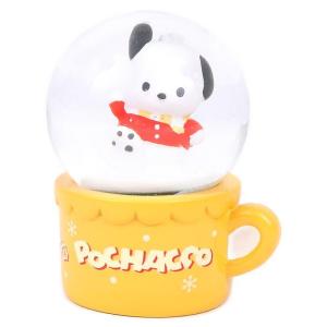 マイメロディ スノーグローブ S スノードーム ラメ入り クリスマス 冬