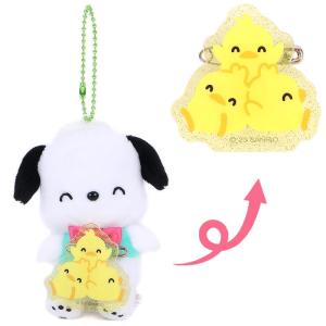 ポチャッコ マスコットホルダー モノトーン サンリオ sanrio ポチャッコ マスコットホルダー モノトーン サンリオ sanrio