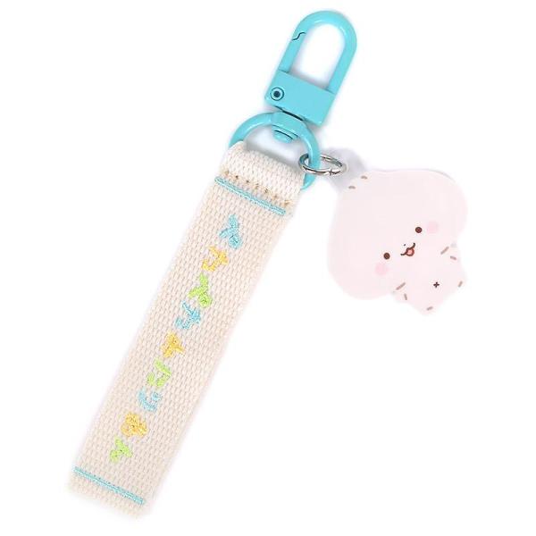 ぺたぺたみにりあん ロゴ刺繍タグキーホルダー キャラクター大賞第1弾 サンリオ sanrio