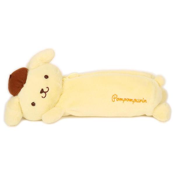 ポムポムプリン ぬいぐるみペンケース 化粧ポーチ ポーチ ぬいぐるみポーチシリーズ サンリオ san...