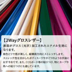 2Wayグロスレザー 全13色 赤 青 ゴール...の詳細画像3