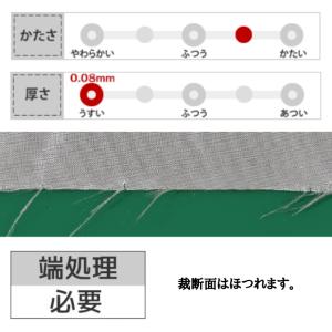 裏地生地 ポリエステルタフタ 全30色 緑 ゴ...の詳細画像4