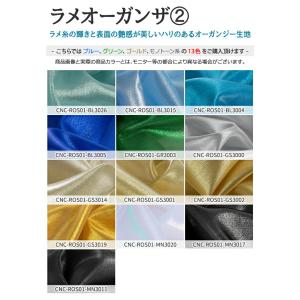 ラメオーガンザ 全28色 白 黒 青 緑 金 ...の詳細画像2