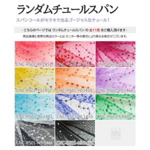 ランダムチュールスパン 全11色 布幅150c...の詳細画像2