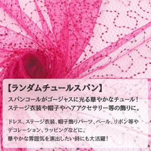 ランダムチュールスパン 全11色 布幅150c...の詳細画像3