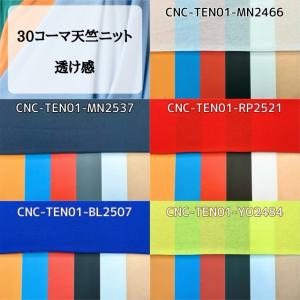 30コーマ天竺ニット 全72色 紫 青 布幅1...の詳細画像5