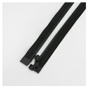 YKK ビスロン オープンファスナー 80cm カラーNo.580　黒