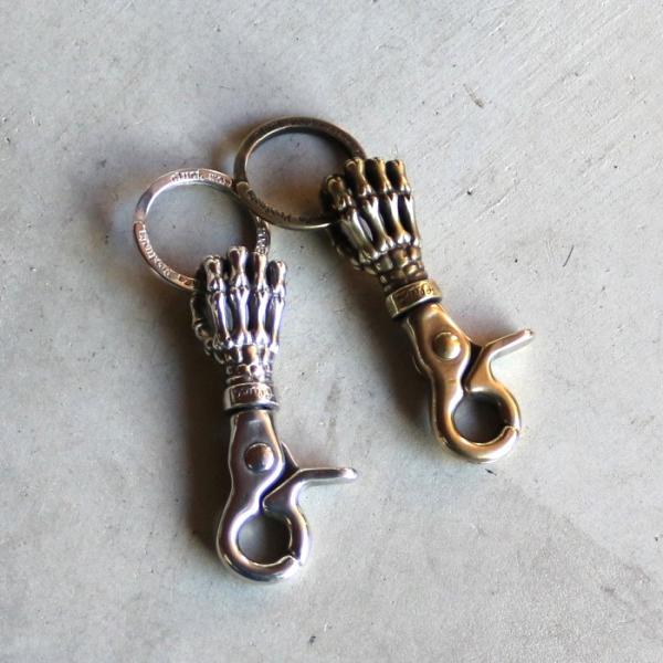 CLUCT キーリング クラクト LUCK KEY RING KH キーリング シルバー/アンティー...