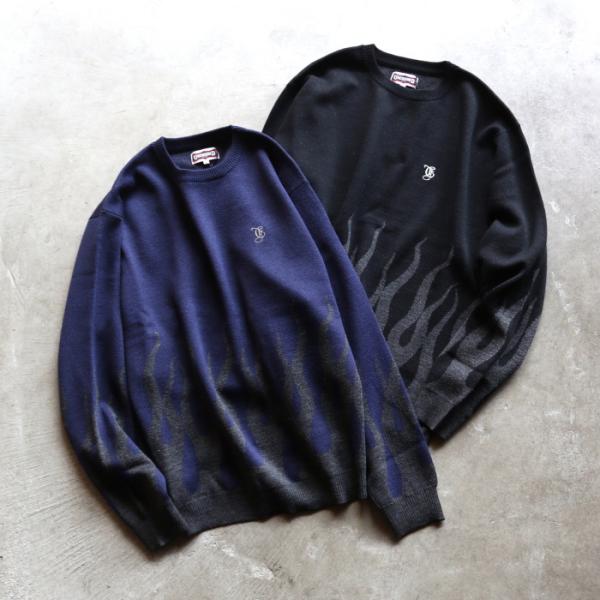 SALE 40%OFF CLUCT トップス ニット クラクト ファイヤー ニット トップス RIP...