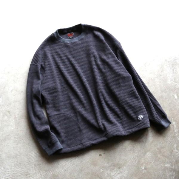 CLUCT トップス クラクト コーデュロイ 長袖 カットソー TUGGLE L/S TOP ブラッ...