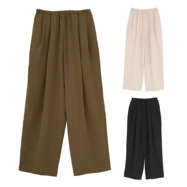 【26SS 2nd PRE ORDER】CLANE 正規商品 クラネ ドローストリングルーズ タック...