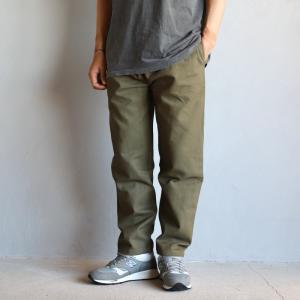 COOKMAN シェフパンツ ユニセックス クックマン シェフパンツ ダック キャンバス Chef Pants オリーブ グリーン OLIVE GREEN 2022秋冬新作｜charger