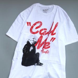 バンドT ロックT 通販 Tシャツ メンズ レディース ブロンディ コールミー BLONDIE Call Me ホワイト White 2023春夏新作｜charger