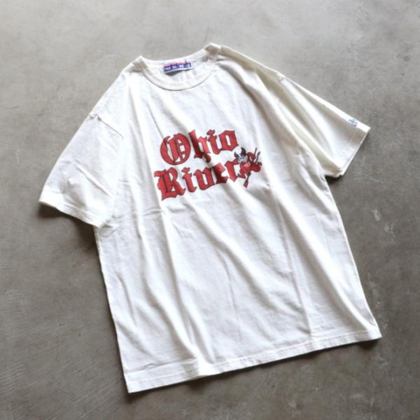 テス トップス ユニセックス TES フレブル オハイオ プリント 半袖 Tシャツ TES 8812...