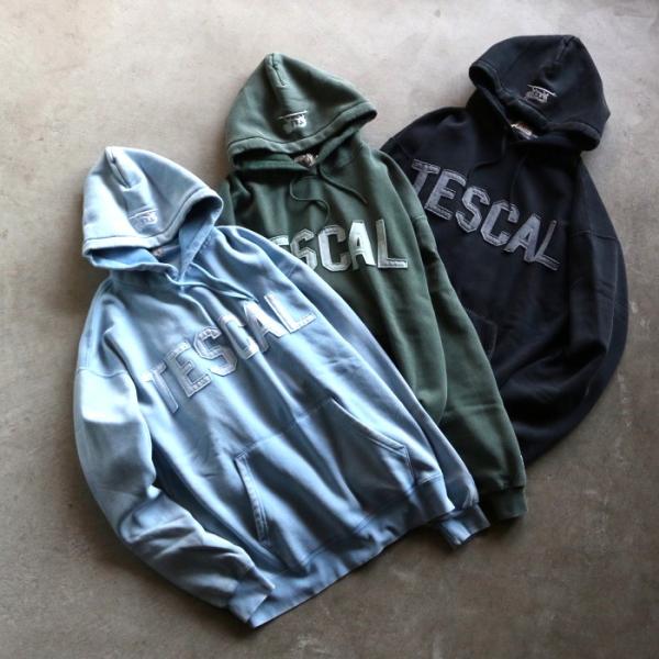 テス トップス ユニセックス TES ローカルクルー ピグメント スウェット パーカー LOCAL ...