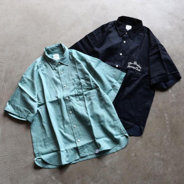 BEDWIN &amp; THE HEARTBREAKERS シャツ 正規販売 ベドウィン 半袖 刺繍 シャ...