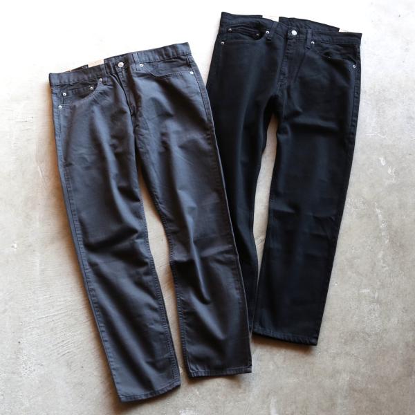 Levi's デニム リーバイス 502 テーパードフィット ジーンズ  ブラック/グレー Blac...