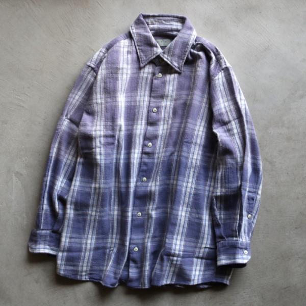 クロ トップス KURO 長袖 シャツ チェック柄 長袖 シャツ 90´ｓ OLD STYLE SH...