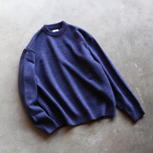 アルヴァナ ニット alvana ラム ウール クルーネック ニット 5G LAMS WOOL CR...