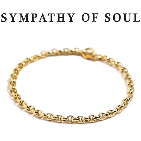 シンパシーオブソウル ブレスレット SYMPATHY OF SOUL スムースチェーンブレスレット ...