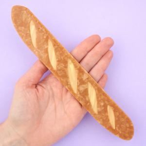 ククシュゼット 正規商品 定規 文房具 かわいい パン フランス お洒落 レア ギフト Coucou Suzette バゲット 定規 Baguette Ruler ベージュ Beige