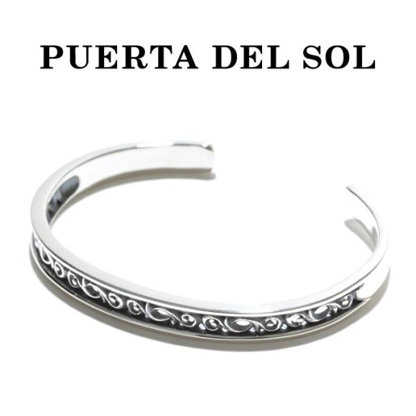 PUERTA DEL SOL プエルタデルソル Scroll Bangle スクロール バングル S...