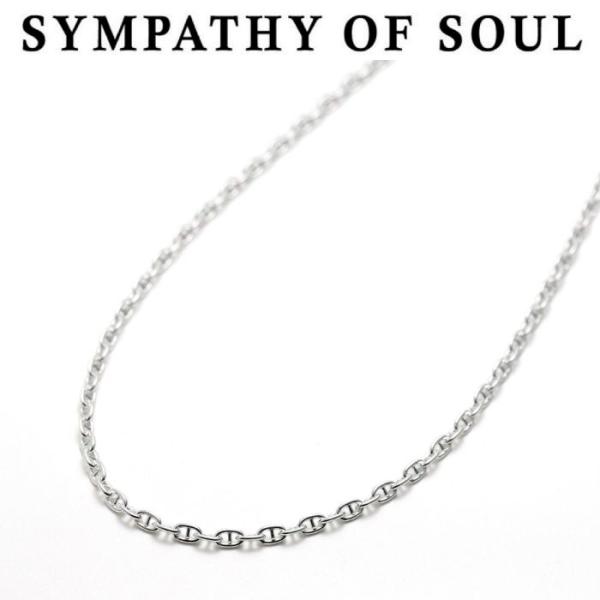 シンパシーオブソウル ネックレス チェーン SYMPATHY OF SOUL シルバー アンカー チ...