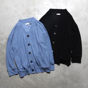 CHARGER カーディガン チャージャー オリジナル ビッグ カーディガン Big Cardigan ブラック/ブルー Black/Blue 2色展開 2023春夏新作｜charger