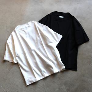 CHARGER トップス チャージャー モックネック Tシャツ Mock neck D/S S/S Tee ブラック/ホワイト Black/White 2色展開 2024春夏新作｜charger