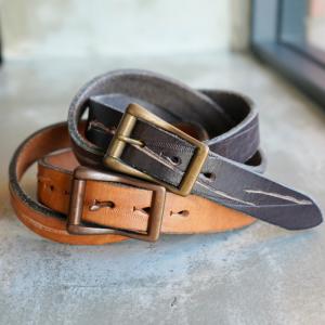 Annak メンズ ベルト アナック Dady ダディ 厚口1枚仕立てカッティングベルト オリジナルオイルレザー 30mm幅 ブラック ブラウン Black Brown 2色展開 Dd19 Charger Web Store 通販 Yahoo ショッピング