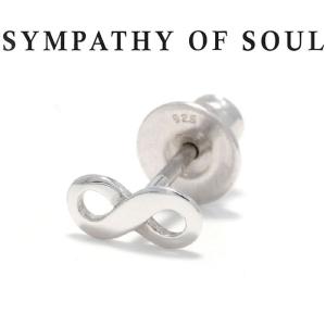 シンパシーオブソウル ピアス SYMPATHY OF SOUL インフィニティ ピアス シルバー Infinity Pierce Silver｜charger