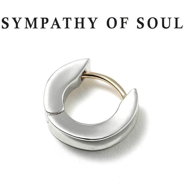 シンパシーオブソウル ピアス SYMPATHY OF SOUL バレー フープ ピアス シルバー V...