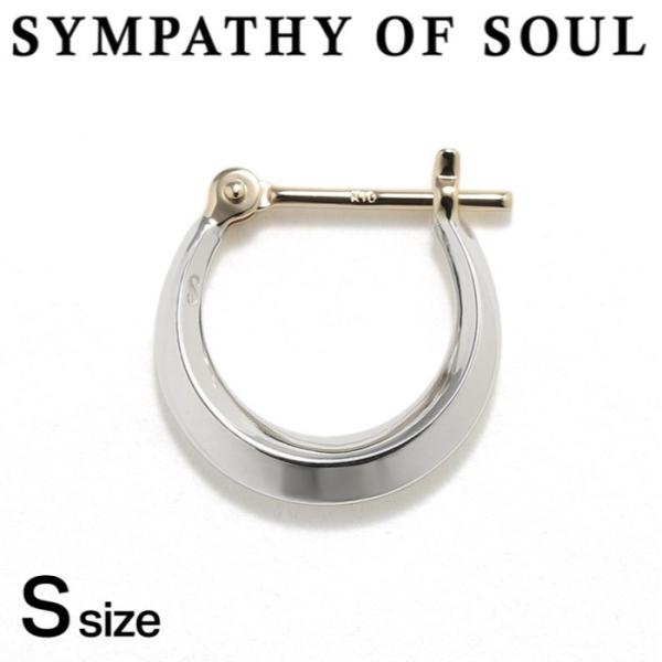 SYMPATHY OF SOUL シンパシーオブソウル Moon Hoop Pierce Silve...