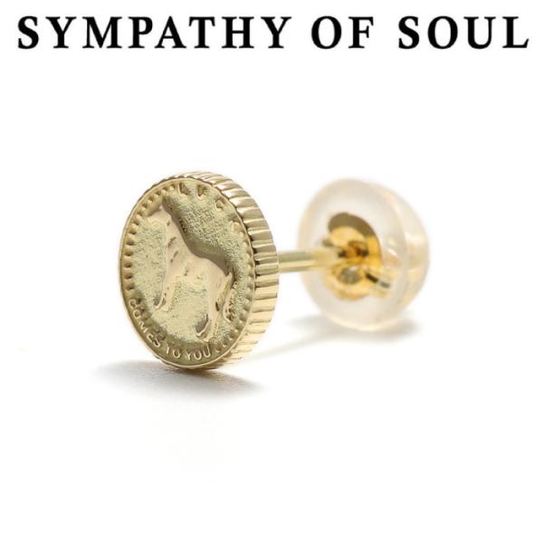 シンパシーオブソウル 新作 ピアス ギフト 片耳 SYMPATHY OF SOUL ラック ホース ...