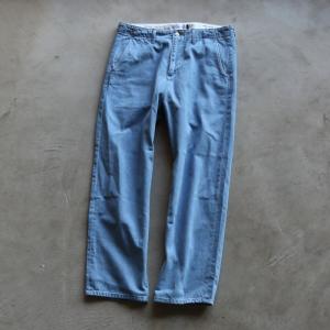 エディットクロージング デニム EDIT CLOTHING 日常の デニム スラックス DENIM SLACKS ライトウォッシュ LIGHT WASH  2023春夏新作｜charger