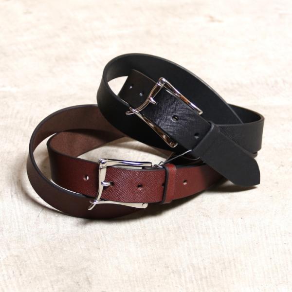 【AK25TA-C0005】ANNAK ベルト ユニセックス アナック オイルレザー ファイヤーマン...