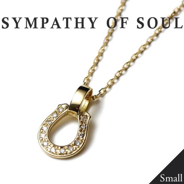 SYMPATHY OF SOUL Small Charn Necklace Horseshoe K1...
