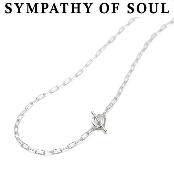 シンパシーオブソウル ネックレス SYMPATHY OF SOUL トグル ネックレス ロングリンク...