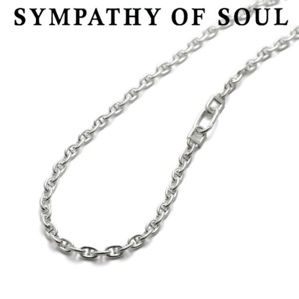シンパシーオブソウル ネックレス チェーン SYMPATHY OF SOUL アンカー チェーン ネ...