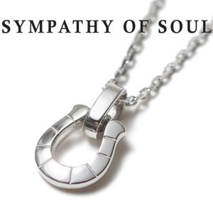 シンパシーオブソウル ホースシュー ネックレス  SYMPATHY OF SOUL  馬蹄 男女兼用 Horseshoe Amulet ユニセックス｜Charger.web-store