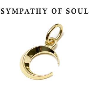 シンパシーオブソウル ペンダント K18 ゴールド SYMPATHY OF SOUL Small Moon Charm K18Yellow Gold ペンダント スモール ムーン 月  チャーム K18ゴールド｜charger