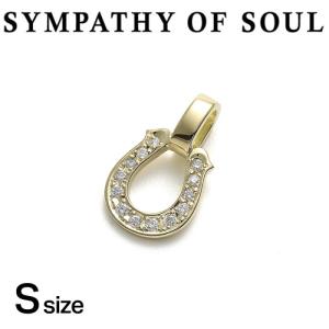 シンパシーオブソウル SYMPATHY OF SOUL【S】スモール ホースシュー ペンダント K18YG w/ダイヤモンド 馬蹄  Small Horseshoe Pendant K18Yellow Gold w/Dia｜charger