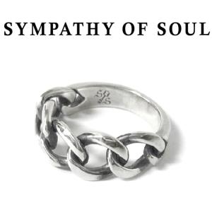 シンパシーオブソウル リング SYMPATHY OF SOUL ユニティ チェーン リング シルバー UNITY Chain Ring Silver｜charger