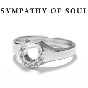 SYMPATHY OF SOUL リング　K18 シルバー925 9号 SYMPATHY OF SOUL （シンパシーオブソウル） Small Horseshoe Ring