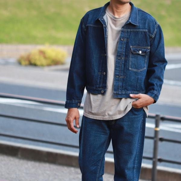 レミレリーフ ジャケット REMI RELIEF 12オンス セルビッジ デニムジャケット 12oz...