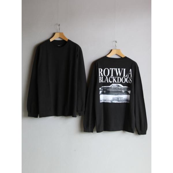 ロットワイラー トップス ROTTWEILER R9 フォト プリント 長袖Tシャツ R9 PHOT...