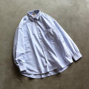 Sanca シャツ サンカ オックスフォード ストライプ レギュラー 長袖 シャツ US OX MINI REGULAR L/S SHIRTS ストライプ STRIPE  2025春夏新作｜charger