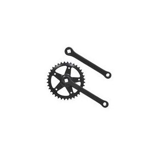 リンエイ コッタレスギヤクランクセット 36T ブラック 170mm